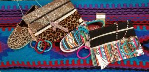 Serape and Leopard Patterned Purse