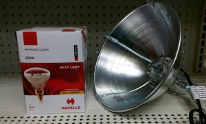 heat lamps