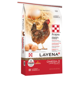 Purina Layena Omega 3 Layer Pellets 50#