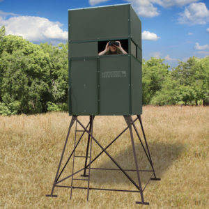 Texas Hunter 4’X4’ Trophy Deer Blind With 4' Tower