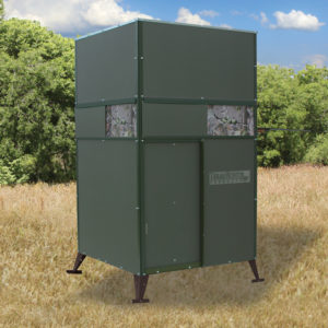 EXAS HUNTER 4’X4’ TROPHY DEER BLIND WITH GROUND LEGS