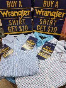 Wrangler Shirt Savings