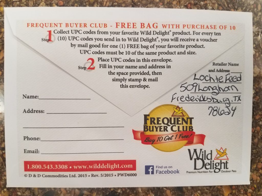 Wild Bird Seed From Wild Delight and Southern Select