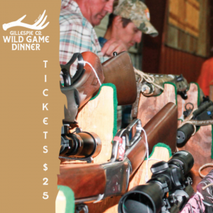 Gillespie County Wild Game Dinner 2021