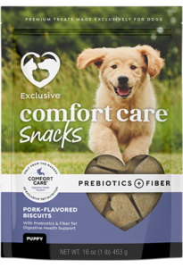 Exclusive® Comfort Care® Pork-Flavored Snacks