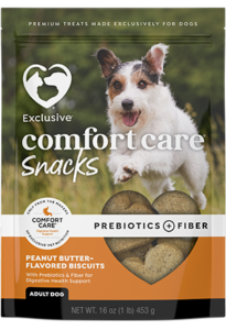 Exclusive® Comfort Care® Peanut Butter-Flavored Snacks