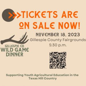 Gillespie County Wild Game Dinner 2023