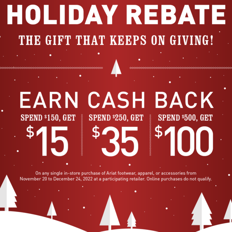 ariat-holiday-rebate-2022-lochte-feed-general-store