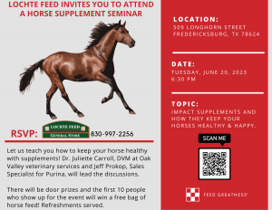 Purina Horse Supplement Seminar