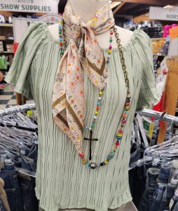 Mother’s Day Gifts: Nice blouses and scarves