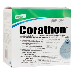 Elanco Corathon: Insecticide Cattle Ear Tags for Fly and Tick Control